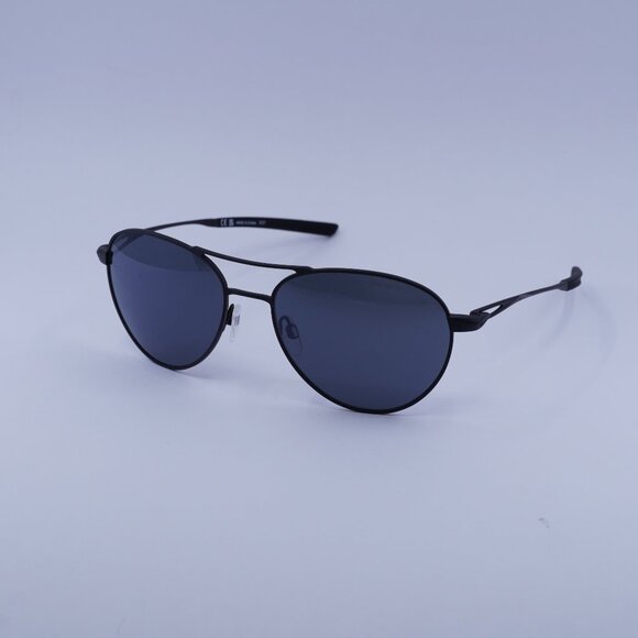 NIKE ACE DRIVER I EV24041 010 Sunglasses Black Aviator Frame, Grey Lenses - Picture 1 of 9